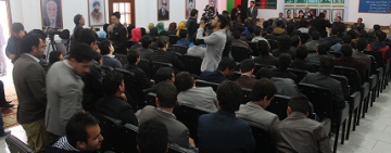 گرامی داشت روز خبرنگار از سوی دفتر ساحوی مرکز خبرنگاران در بلخ